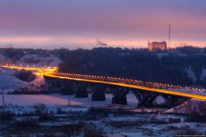 Молитовский мост зимой